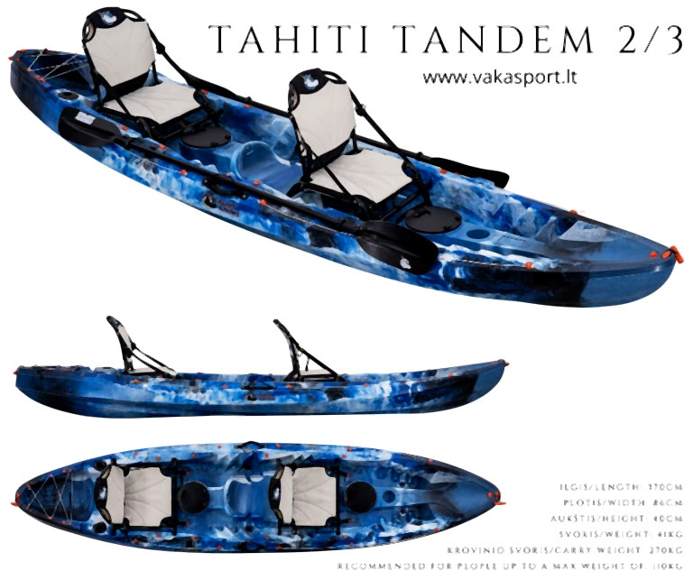 Galaxy Tahiti Tandem kajakas