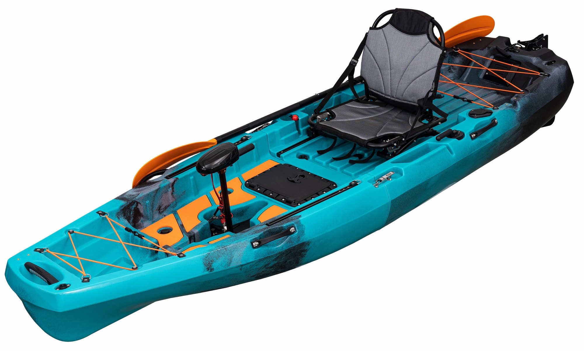 VAKA Sport Modular Pro pedalinis kajakas Aqua Black Camo