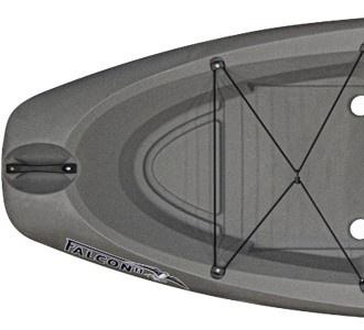 Native Watercraft Falcon 11 galinė saugykla su guma