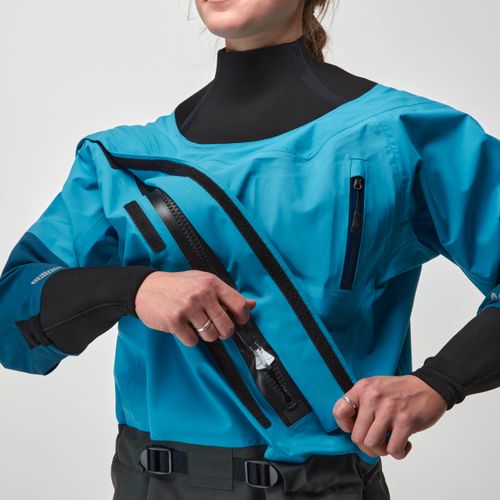 NRS Women's Explorer Semi-Dry Suit - Image 6