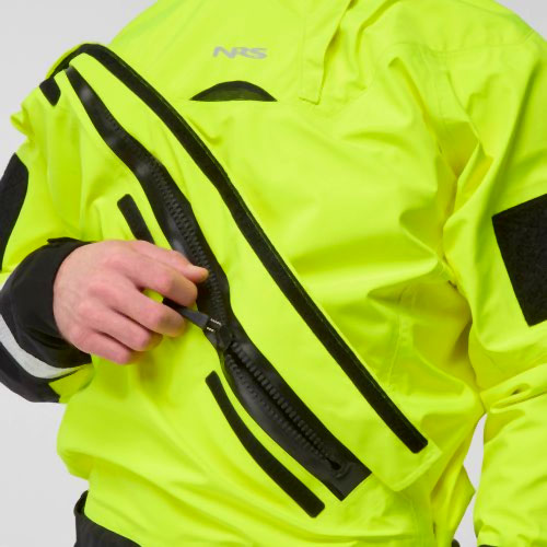 NRS Extreme SAR sauso kostiumo įstrižas TIZIP užtrauktukas per krūtinę