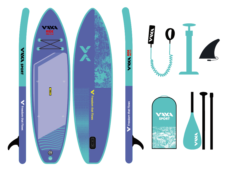 VAKA Sport Ride Pro 11'6" irklentės nuoma