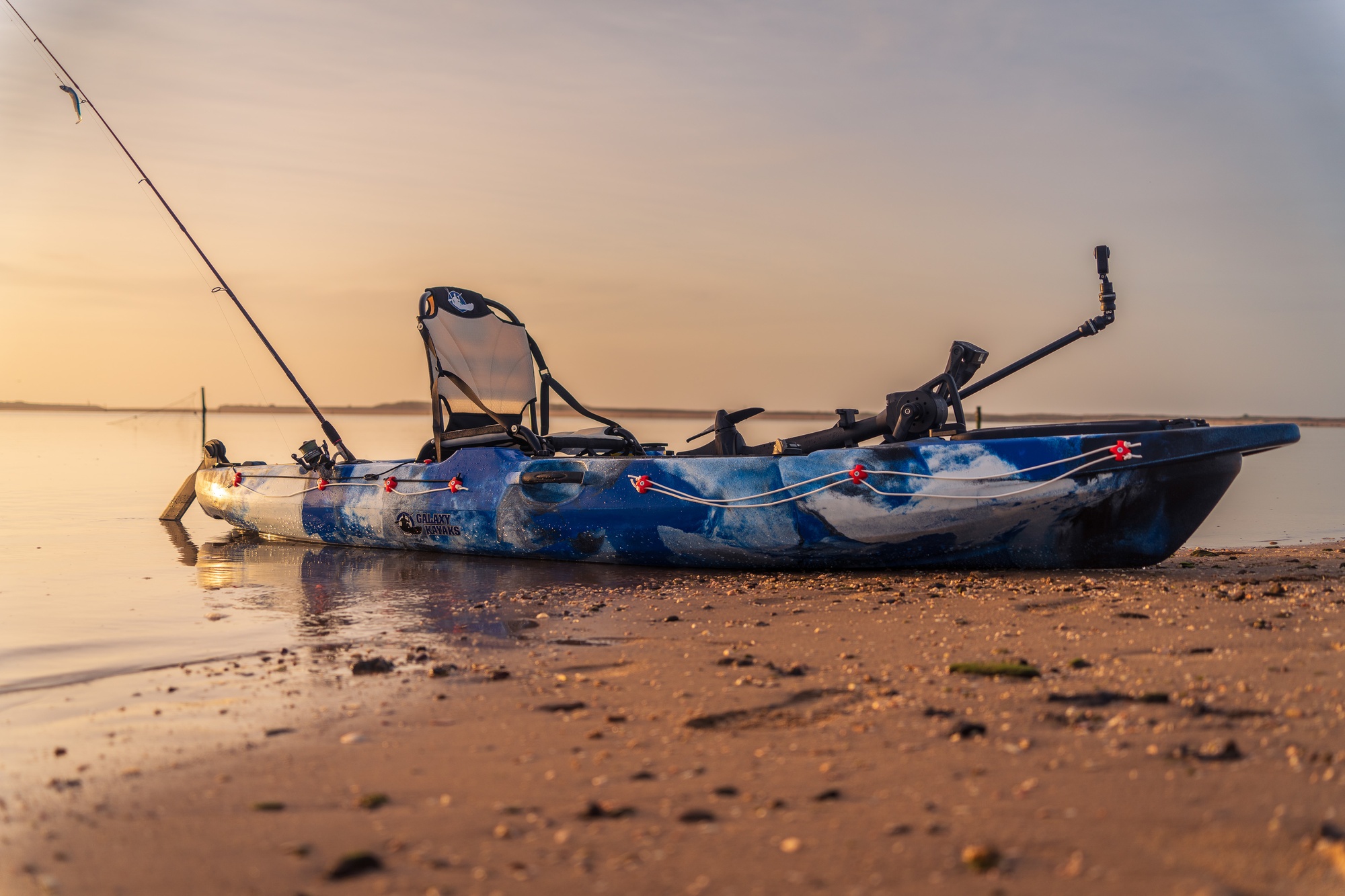 Galaxy Kayaks Supernova Jr kajako nuoma â priedu tvirtinimas