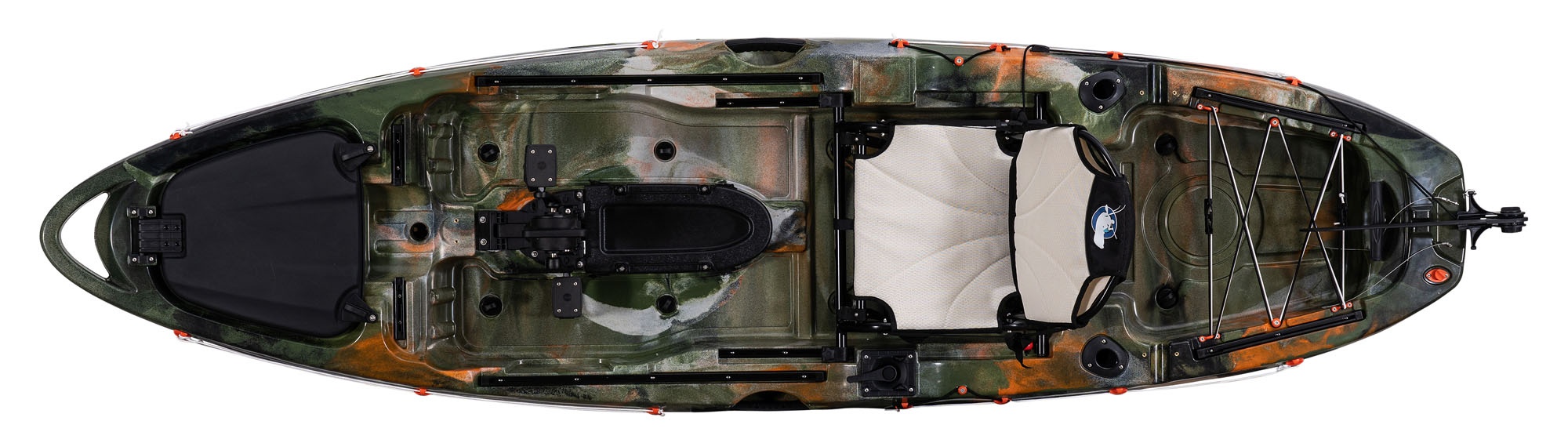 Galaxy Kayaks Supernova Jr kajako nuoma â korpuso detale