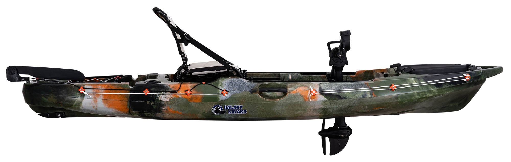 Galaxy Kayaks Supernova Jr kajako nuoma â priedu tvirtinimas