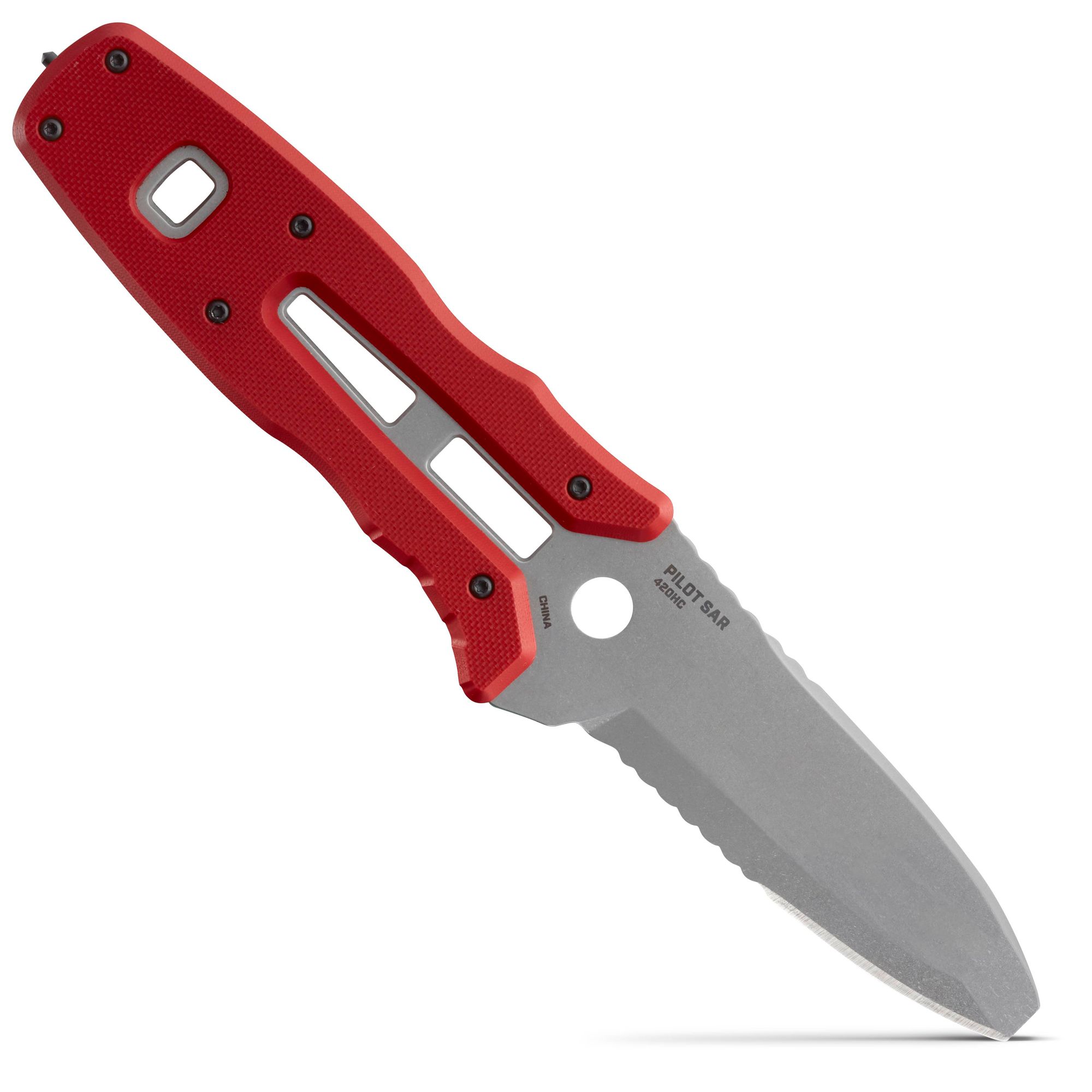 NRS Pilot SAR Knife Red