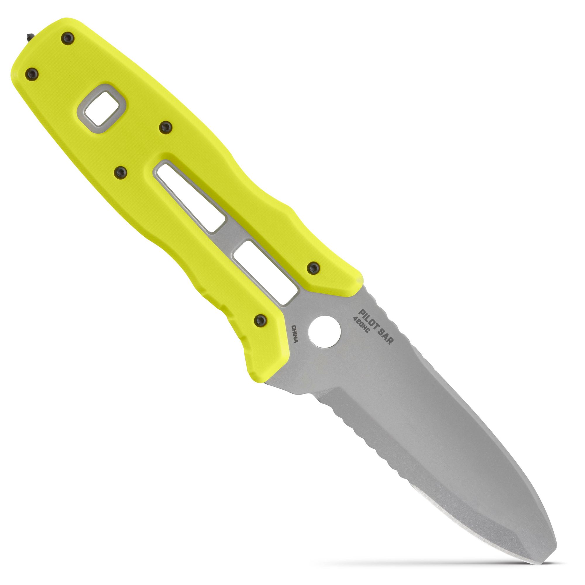 NRS Pilot SAR Knife Safety Yellow vaizdas is desines