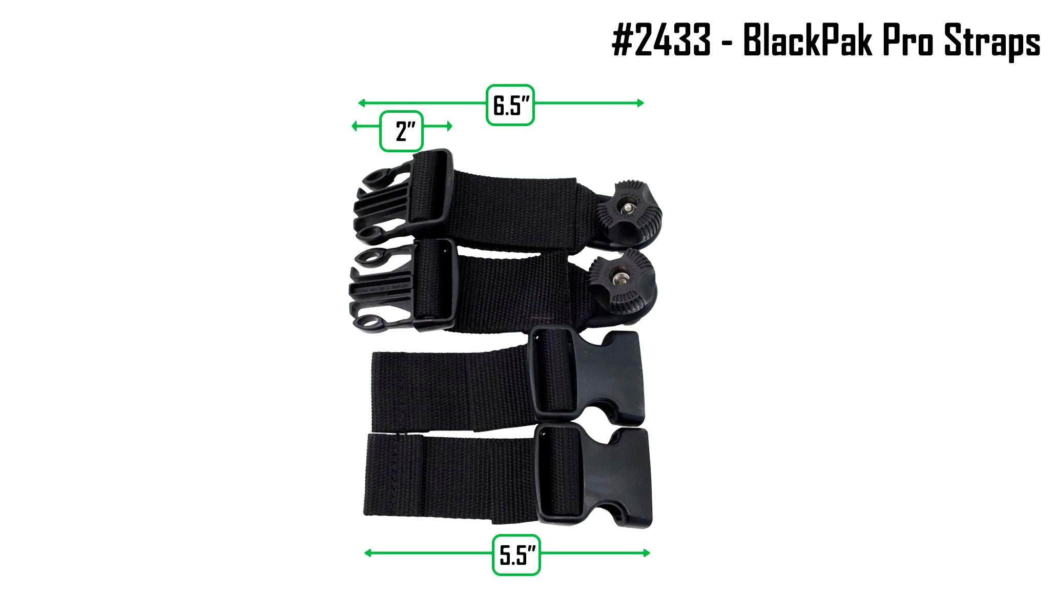 NuCanoe BlackPak Pro begelio dirzeliai #2433 - Image 4