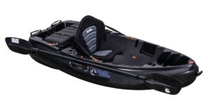 Galaxy Kayaks Ranger su aukšta ir žėma sėdynėmis