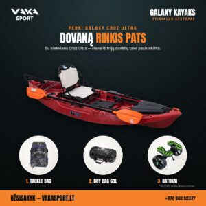 Galaxy Kayaks Cruz Ultra AKCIJA