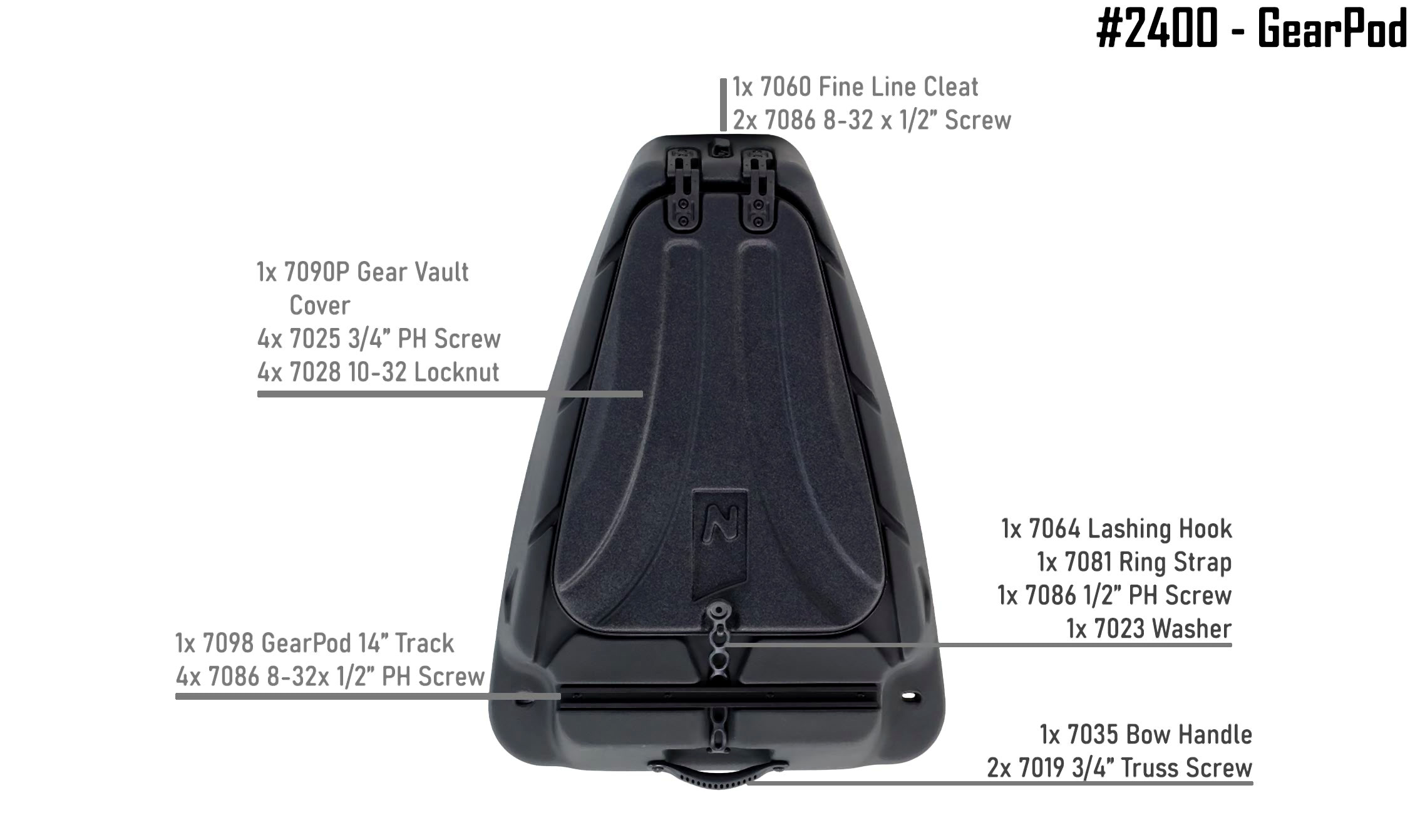 NuCanoe GearPod #2400 - Image 16