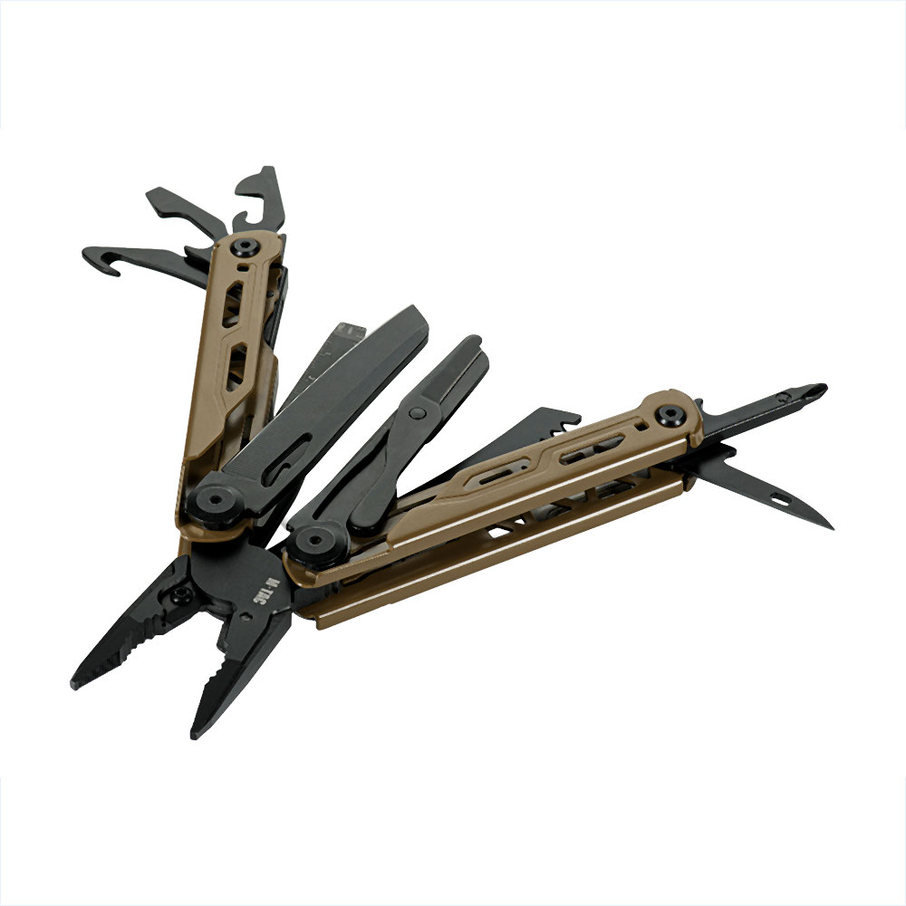 Daugiafunkcis įrankis M-TAC Multitool Type 13 17-in-1, rudas / juodas - Image 3