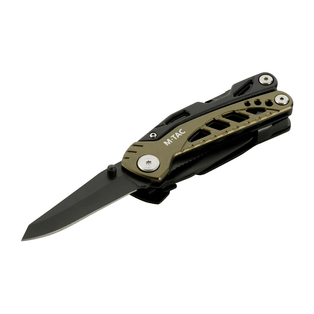 Daugiafunkcis įrankis M-TAC Universal Tool Type 2 7-in-1, žalias / juodas - Image 4