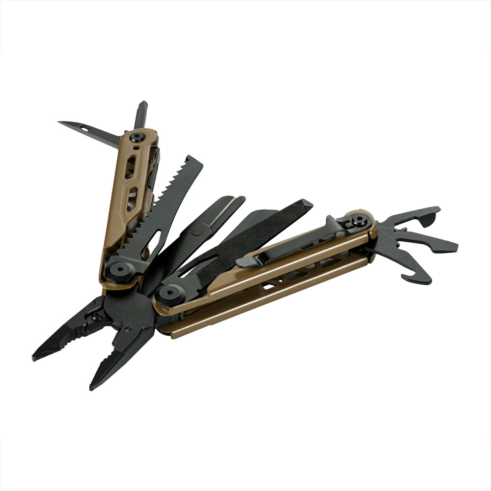 Daugiafunkcis įrankis M-TAC Multitool Type 13 17-in-1, rudas / juodas - Image 4