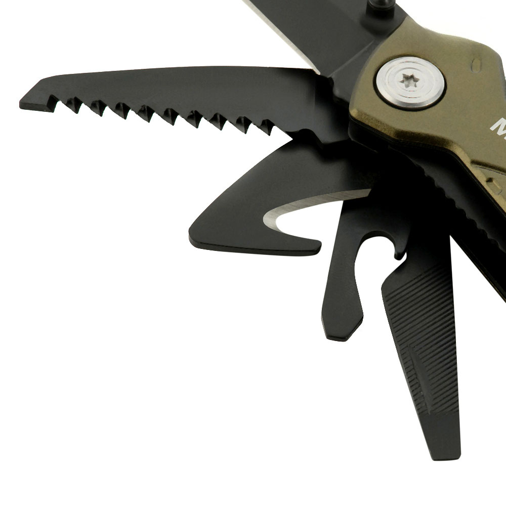 Daugiafunkcis įrankis M-TAC Universal Tool Type 2 7-in-1, žalias / juodas - Image 5