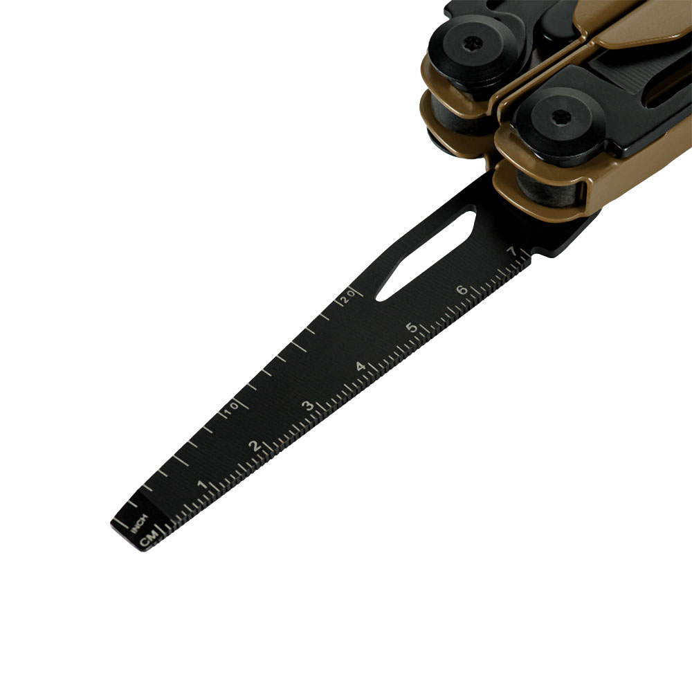 Daugiafunkcis įrankis M-TAC Multitool Type 13 17-in-1, rudas / juodas - Image 7