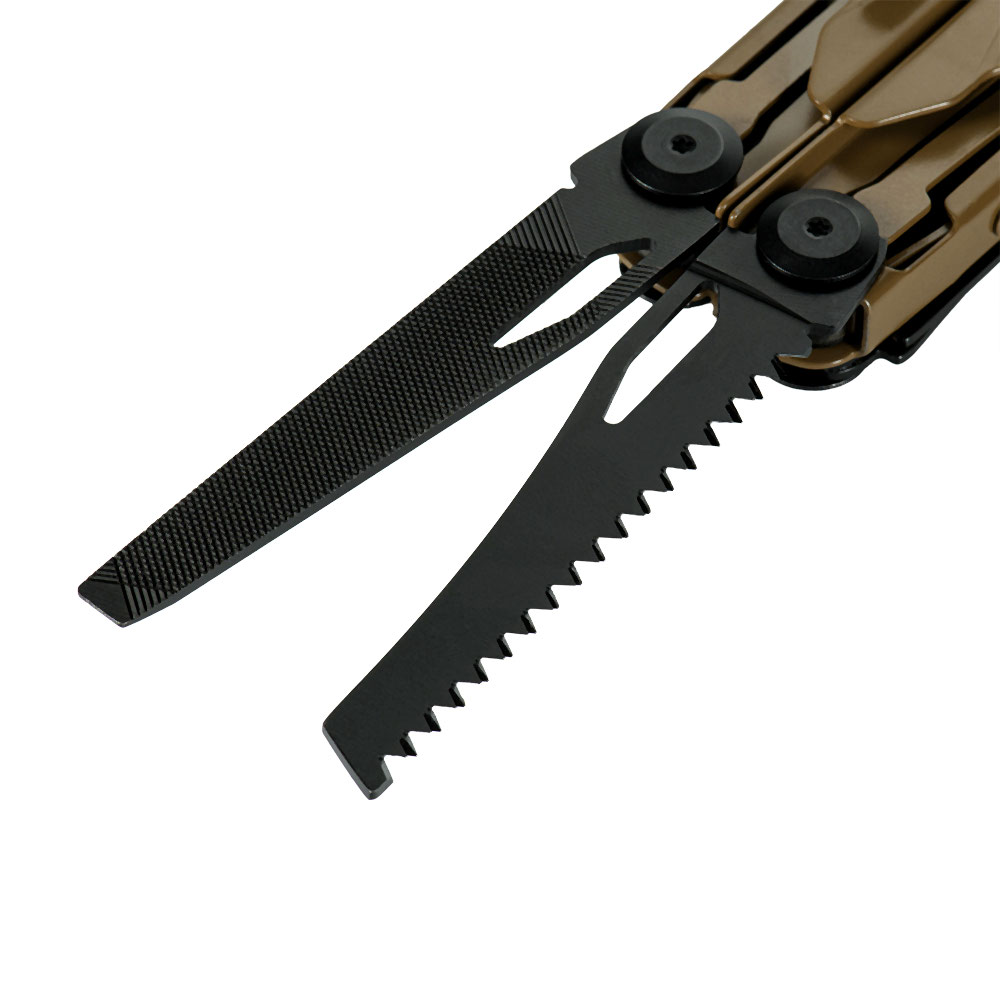 Daugiafunkcis įrankis M-TAC Multitool Type 13 17-in-1, rudas / juodas - Image 8