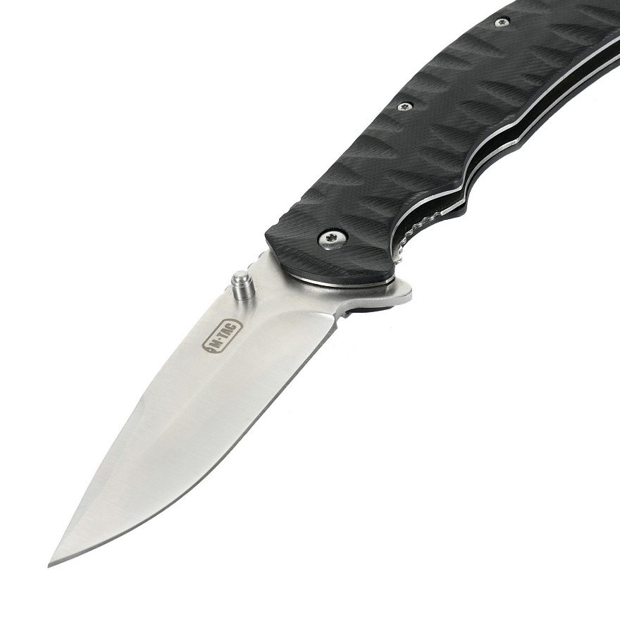 M-TAC Type 4 sulankstomas peilis, metalo spalvos, 21,5 cm bendras ilgis - Image 2