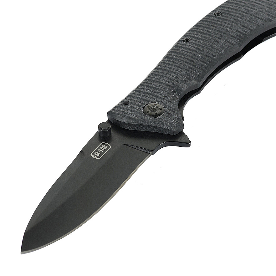 M-TAC Type 7 sulankstomas peilis, juodas, 20,8 cm bendras ilgis - Image 2