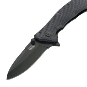 M-TAC Type 7 sulankstomas peilis, juodas, 20,8 cm bendras ilgis