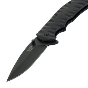 M-TAC Type 4 sulankstomas peilis, juodas, 21,5 cm bendras ilgis