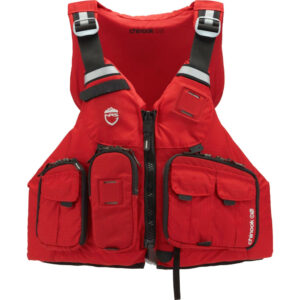 NRS Chinook OS Fishing PFD — Red XS/M