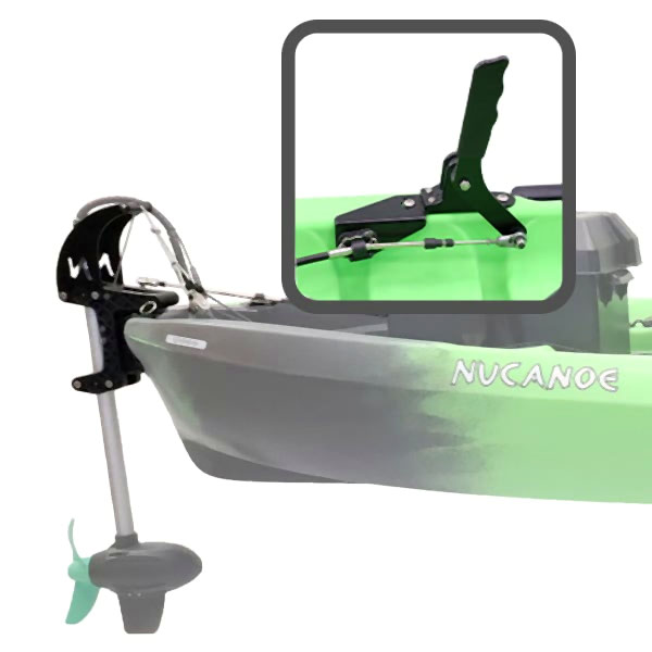 NuCanoe QuickConnect EPS rankinio vairavimo sistema