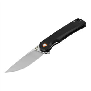 M-TAC Type 16 sulankstomas peilis, juodas / plieno spalvos, 8,7 cm geležte