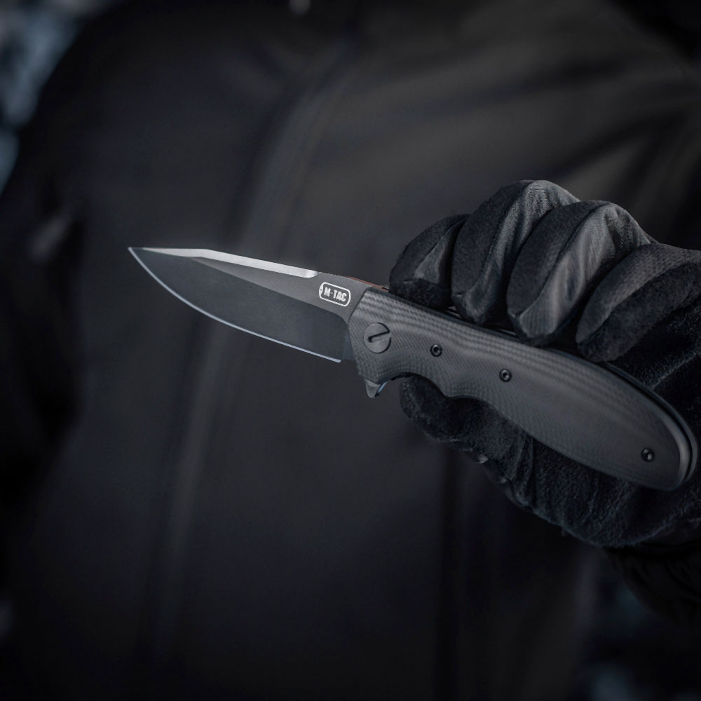 M-TAC Type 6 folding knife, black, 20.5 cm overall length - Image 11