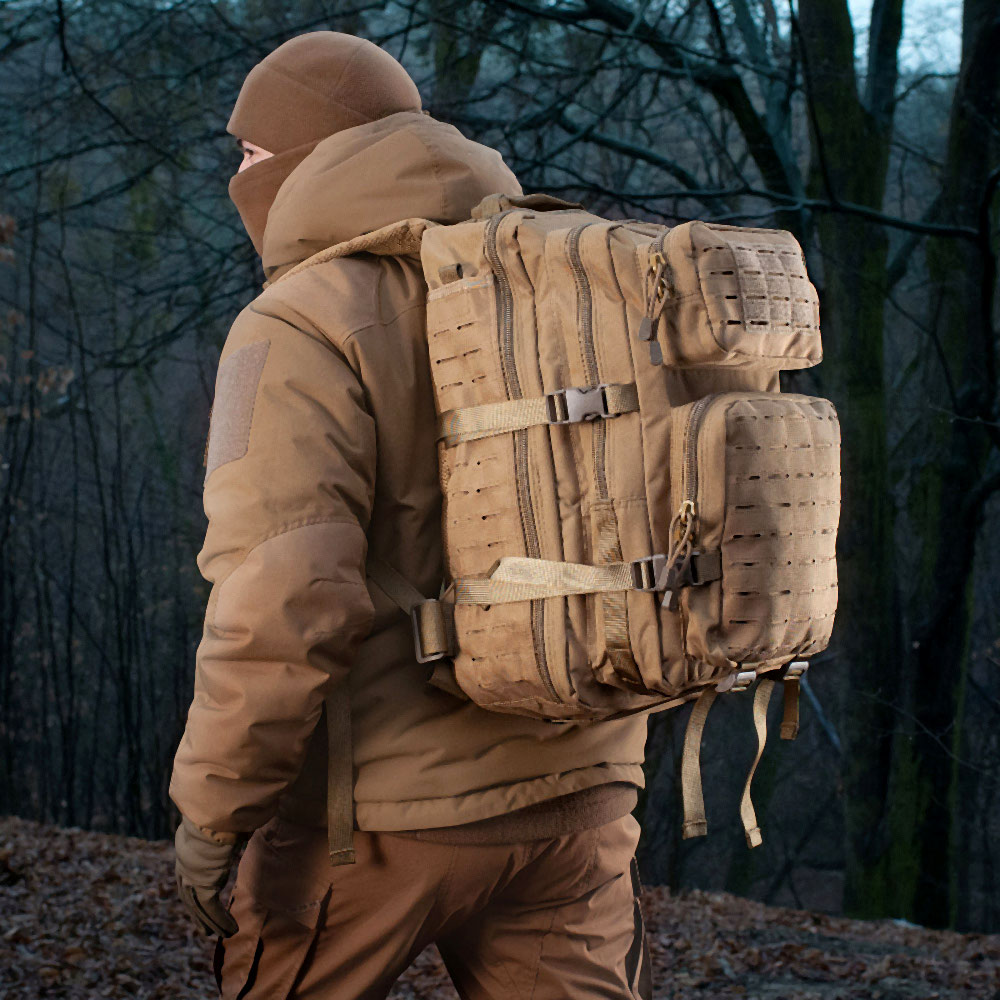 M-TAC Large Assault Pack Laser Cut 36 l tactical backpack - Image 15