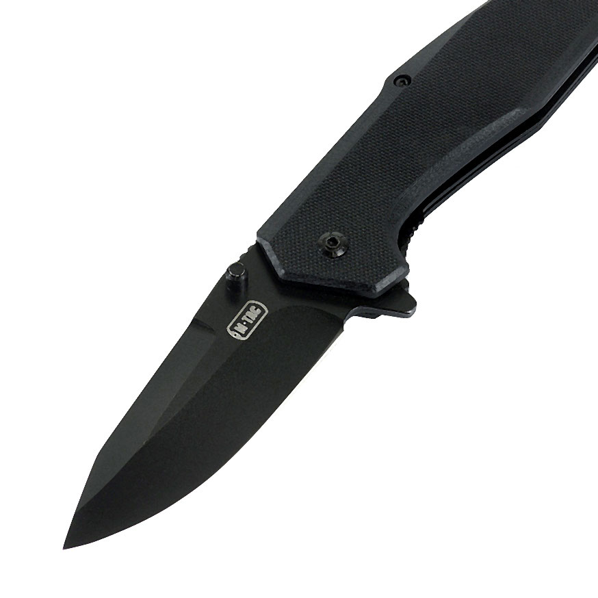 M-TAC Type 5 folding knife, black, 19.7 cm overall length - Image 2