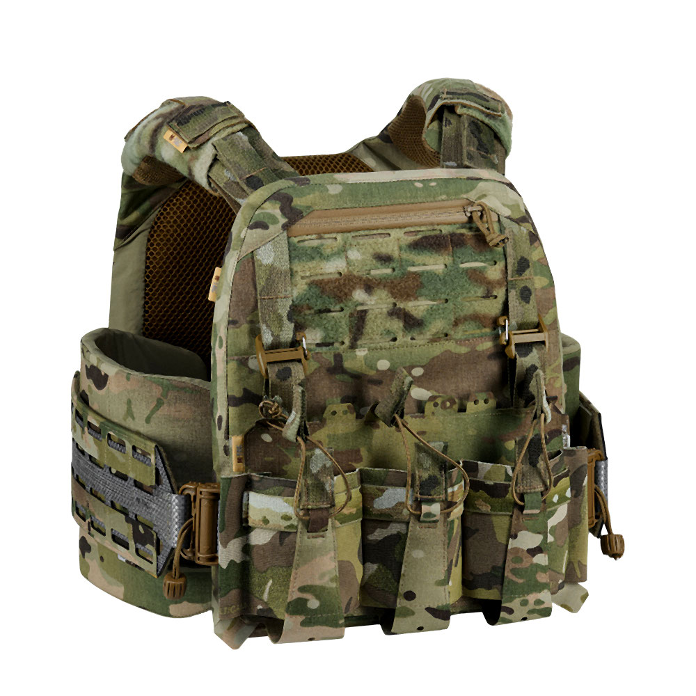 Taktinis plokščių nešiklis M-TAC Cuirass Tiger Elite, plokštėms ESAPI Large, „Multicam“ - Image 3