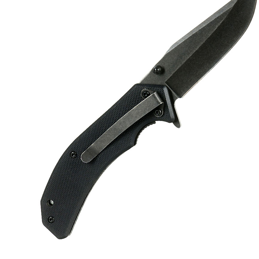 M-TAC Type 8 folding knife, black, 18.5 cm overall length - Image 4