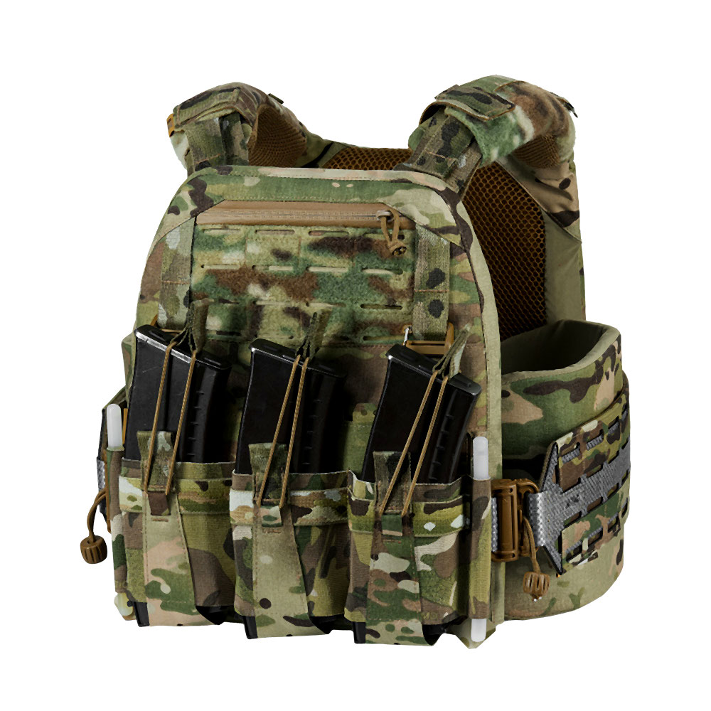 Taktinis plokščių nešiklis M-TAC Cuirass Tiger Elite, plokštėms ESAPI Large, „Multicam“ - Image 5