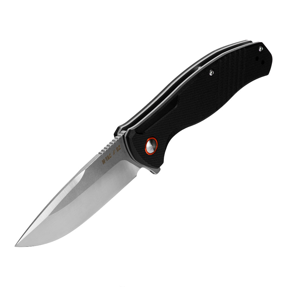 M-TAC Type 13 folding knife, black / steel colour, 8.8 cm blade - Image 5