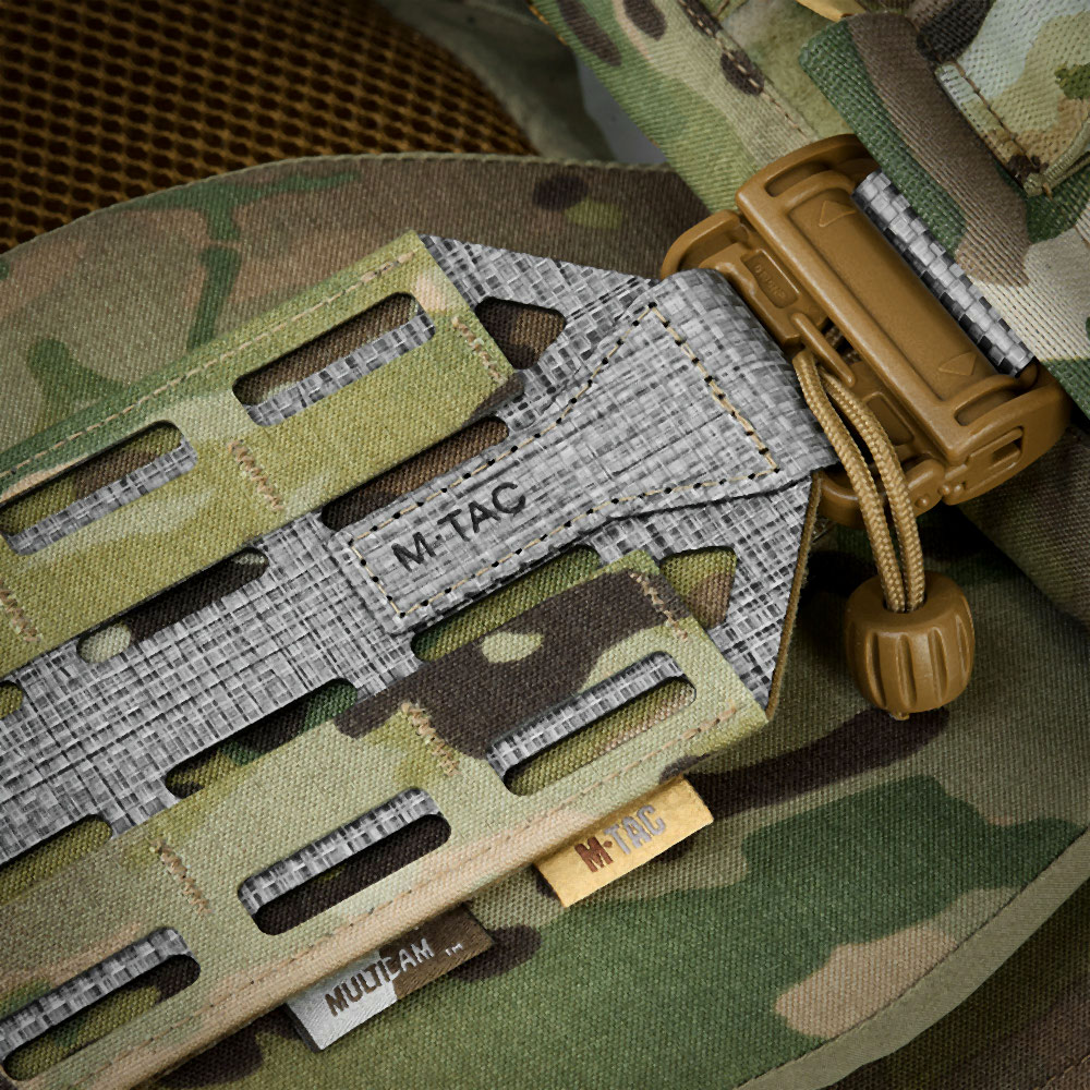 Taktinis plokščių nešiklis M-TAC Cuirass Tiger Elite, plokštėms ESAPI Large, „Multicam“ - Image 6