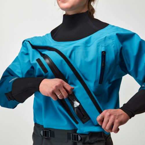 NRS Women's Explorer Semi-Dry Suit - Image 6