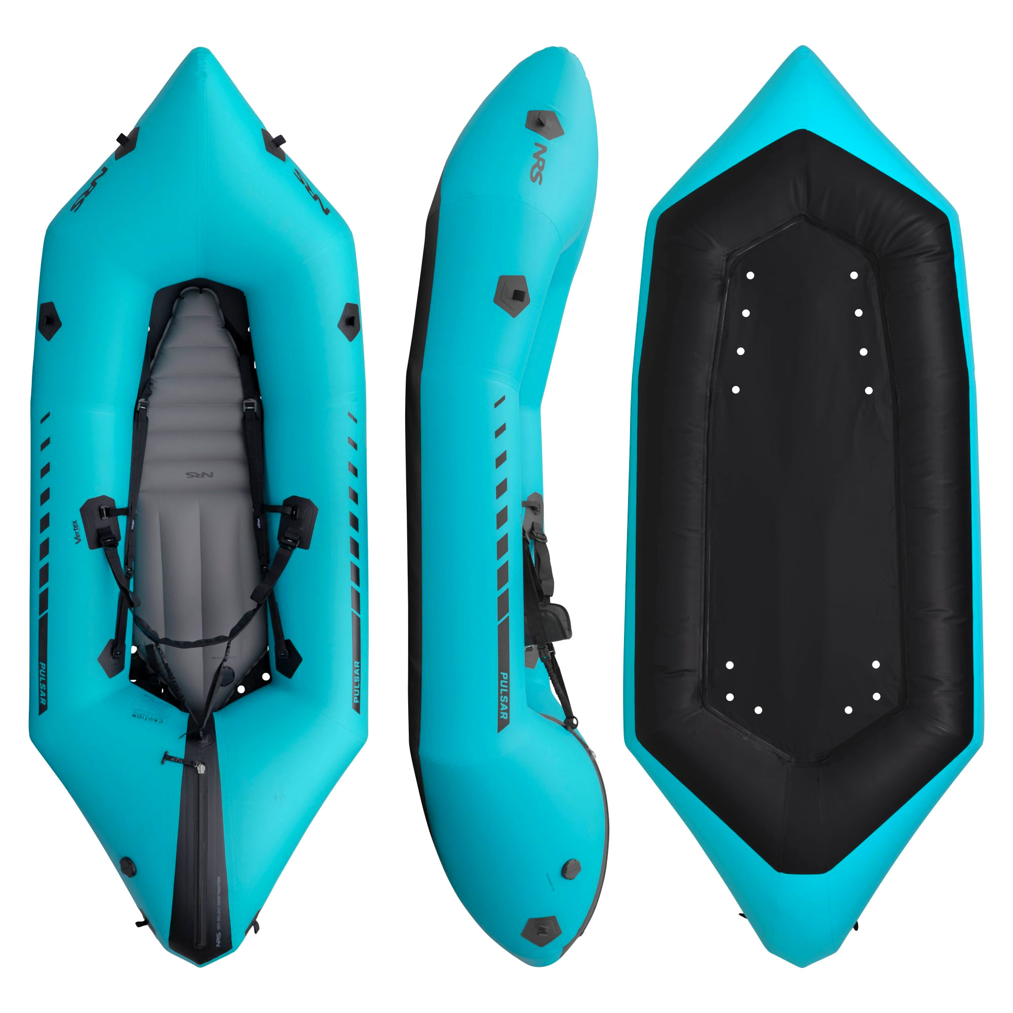 Vienvietis savidrenis parkraftas NRS Pulsar XL, Aqua - Image 6