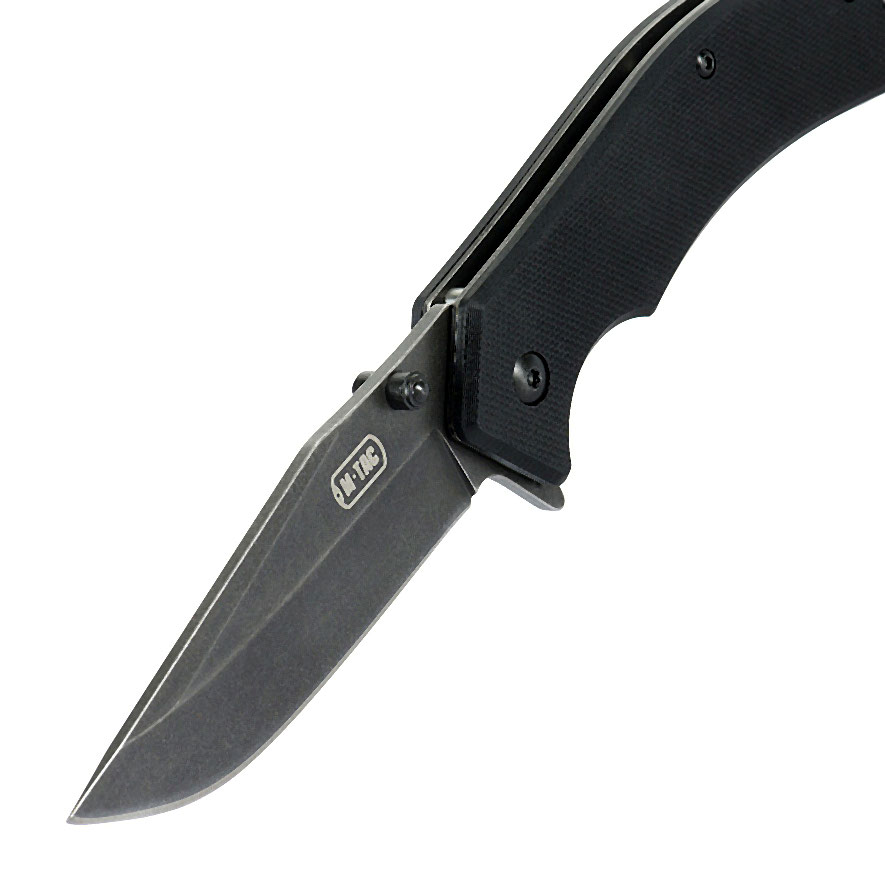 M-TAC Type 8 folding knife, black, 18.5 cm overall length - Image 7