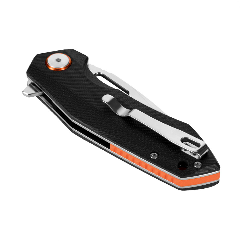 M-TAC Type 12 folding knife, black / steel colour, 8 cm blade - Image 7