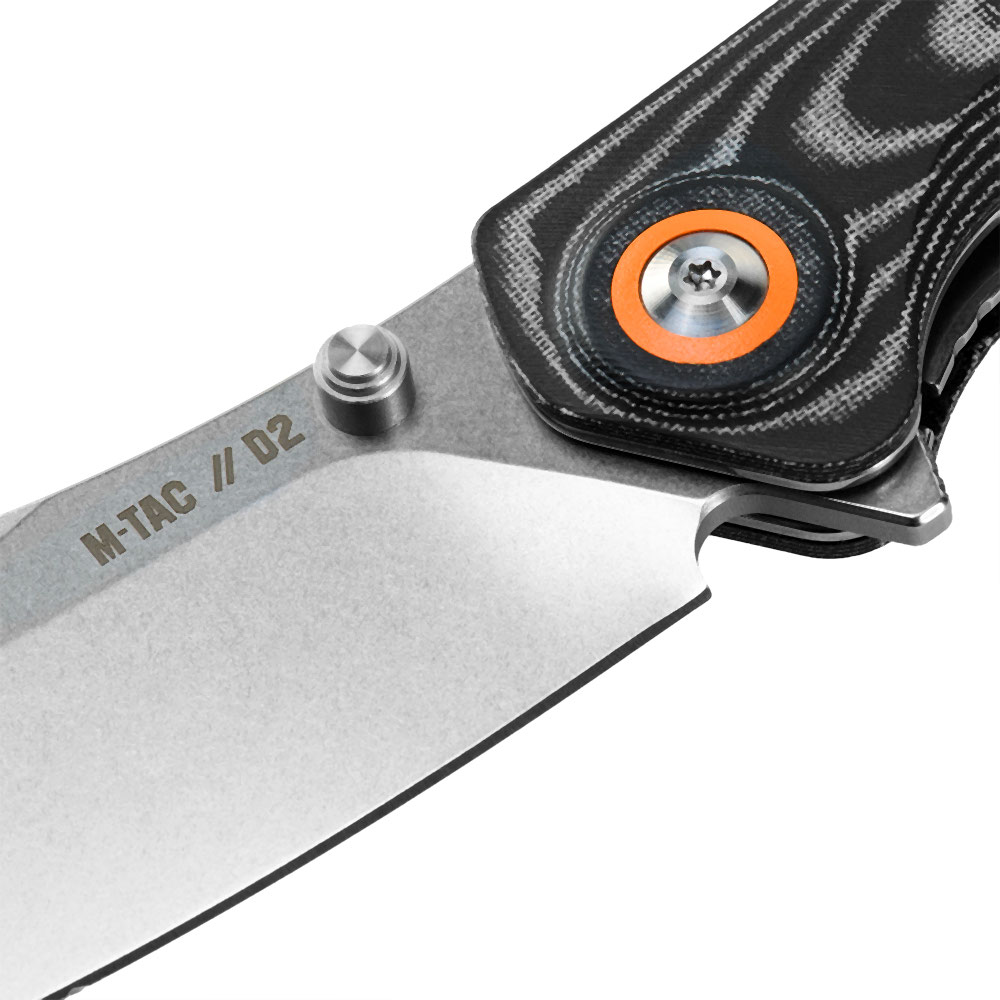 M-TAC Type 14 folding knife, black / grey, 9.4 cm blade - Image 7