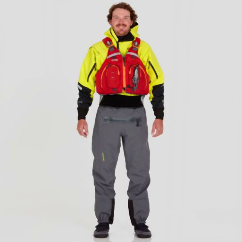 NRS Men's Navigator GORE-TEX Pro Semi-Dry Suit - Image 8