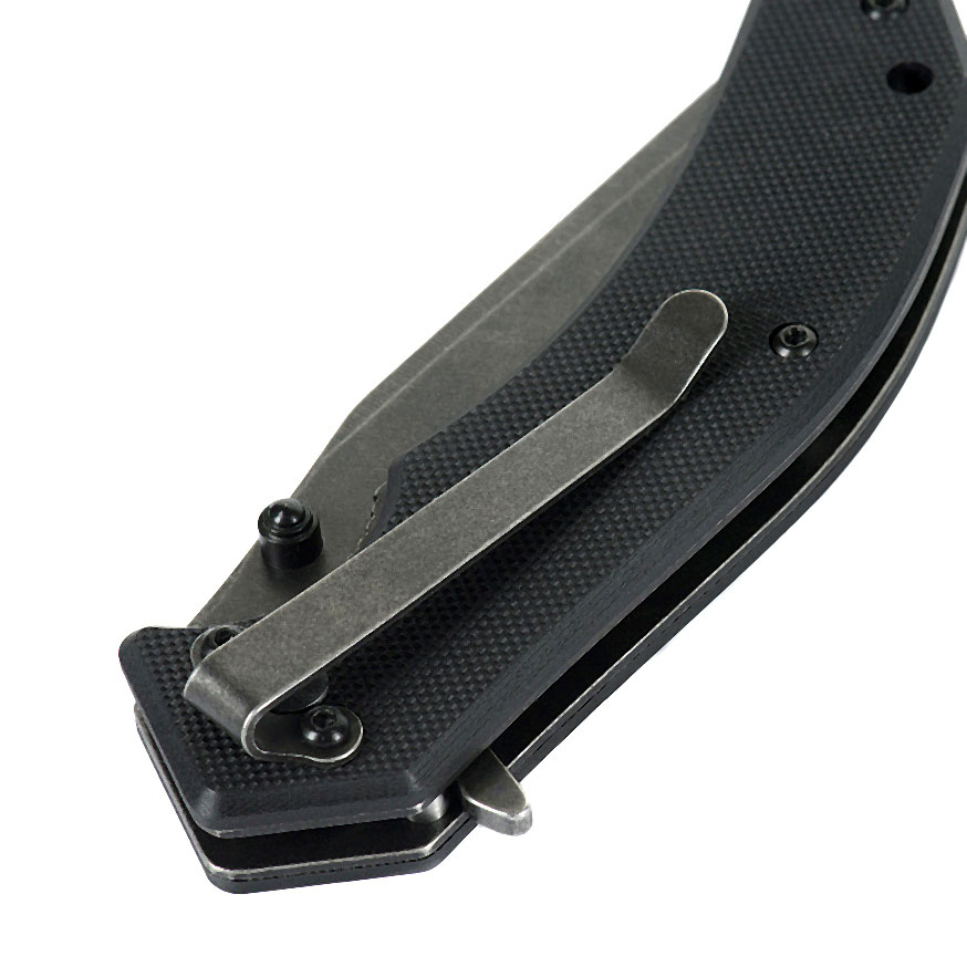 M-TAC Type 8 folding knife, black, 18.5 cm overall length - Image 8