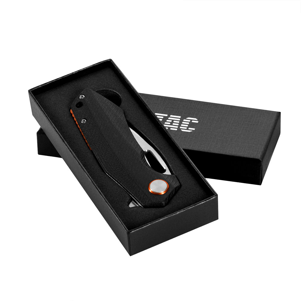M-TAC Type 12 folding knife, black / steel colour, 8 cm blade - Image 10