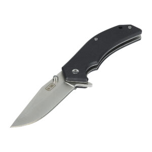 M-TAC Type 8 sulankstomas peilis, metalo spalvos, 18,5 cm bendras ilgis