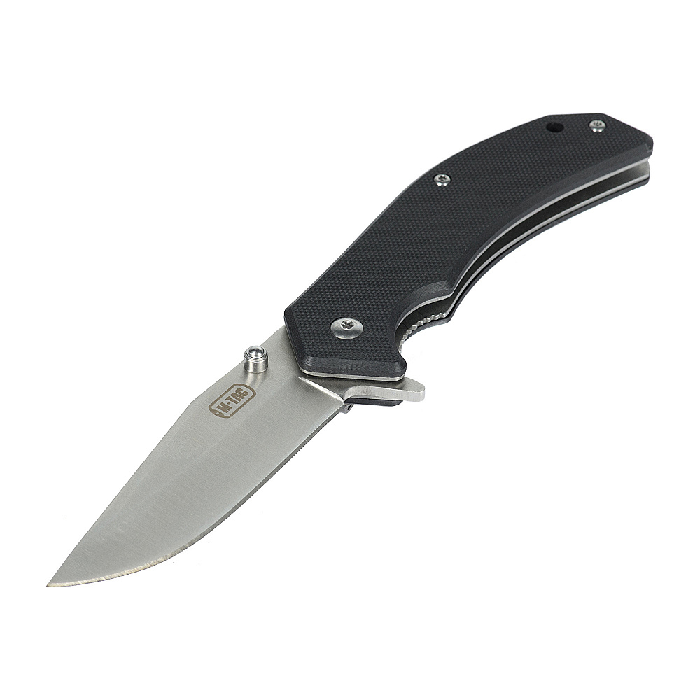M-TAC Type 8 sulankstomas peilis, metalo spalvos, 18,5 cm bendras ilgis