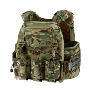 Taktinis plokščių nešiklis M-TAC Cuirass Tiger Elite, plokštėms ESAPI Large, „Multicam“