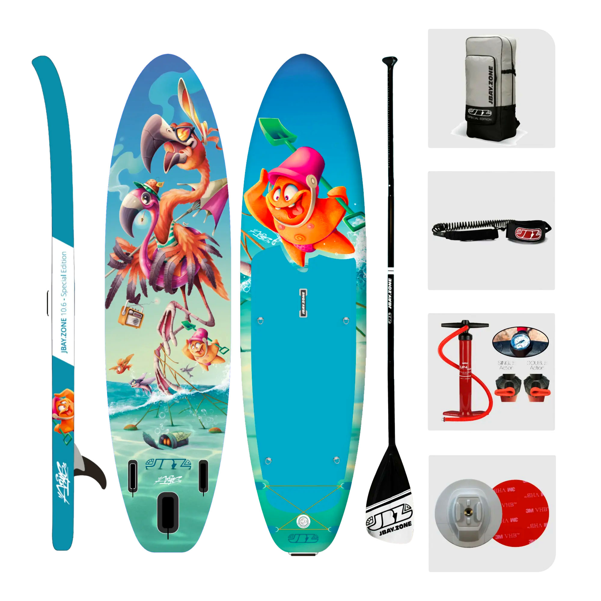 JBAY Abys SUP irklentės komplektas (320 cm)