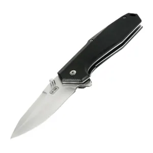 M-TAC Type 5 folding knife, metal colour, 19.7 cm overall length