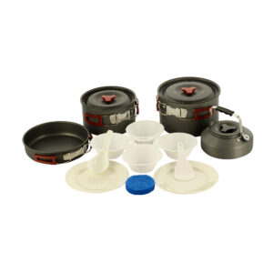 M-TAC turistinių indų rinkinys Crockery Set (4-5 žmonėms)
